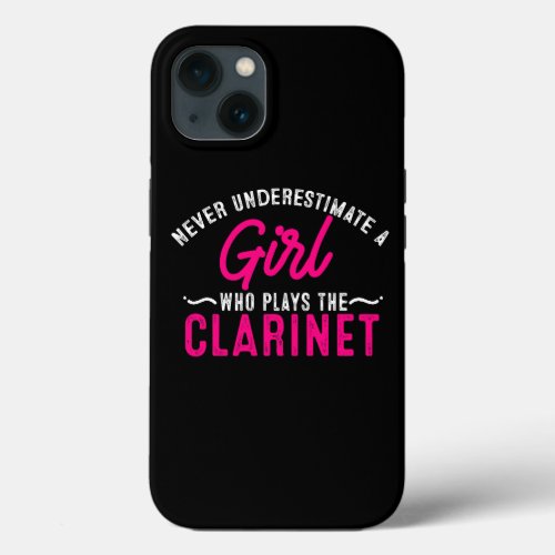 Clarinet Music Player iPhone 13 Case