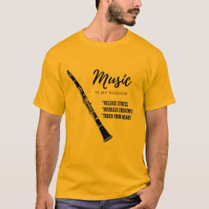 Clarinet music T-Shirt