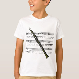 Clarinet musical 09 B T-Shirt