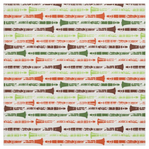 Clarinet Musical Instrument Band Orchestra Craft Fabric