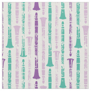 Clarinet Musical Instrument Band Orchestra Craft Fabric