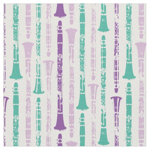 Clarinet Musical Instrument Band Orchestra Craft Fabric