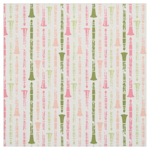 Clarinet Musical Instrument Band Orchestra Craft Fabric