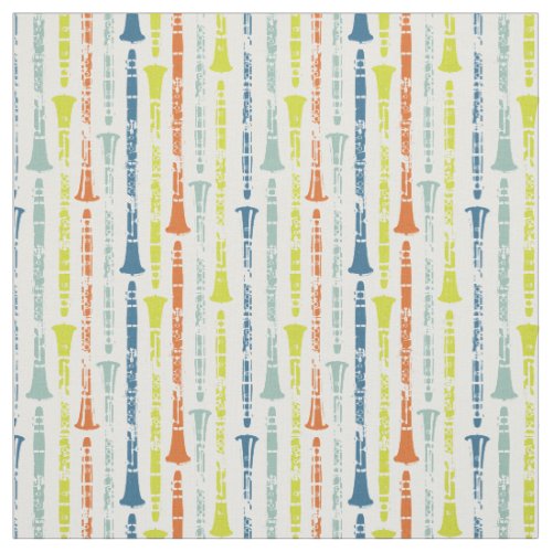 Clarinet Musical Instrument Band Orchestra Music Fabric