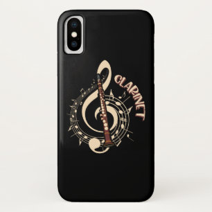 Clarinet Musical Instrument Music Lovers iPhone X Case