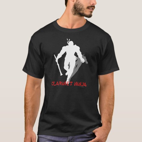 Clarinet Ninja T_Shirt