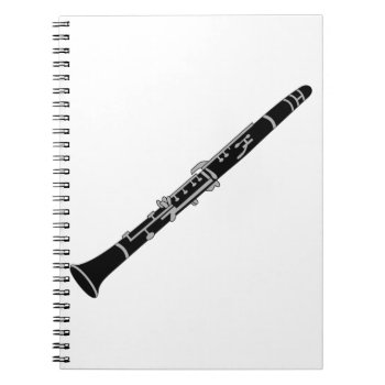 Clarinet Notebook by Grandslam_Designs at Zazzle