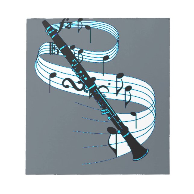 Clarinet Notepad (Front)