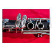 Clarinet on Red (Front Horizontal)