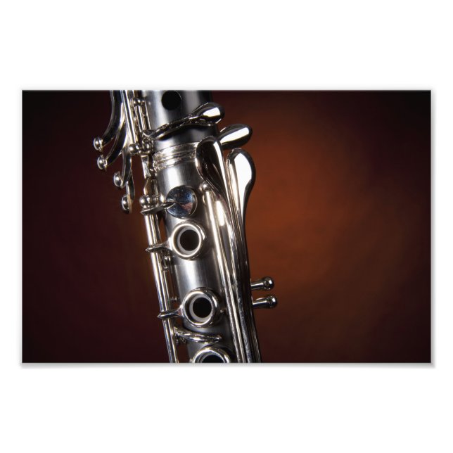 Clarinet photo print (Front)