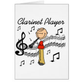 Clarinet Player Card (Front)