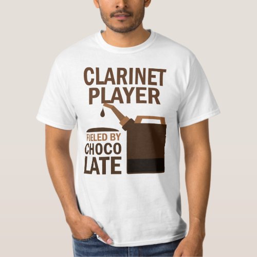 Clarinet Player Funny Chocolate T_Shirt