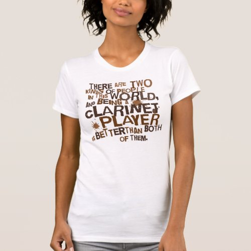 Clarinet Player Funny Gift T_Shirt