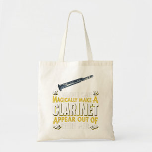 Clarinet Player - Magical Magic Woodwind Instrumen Tote Bag