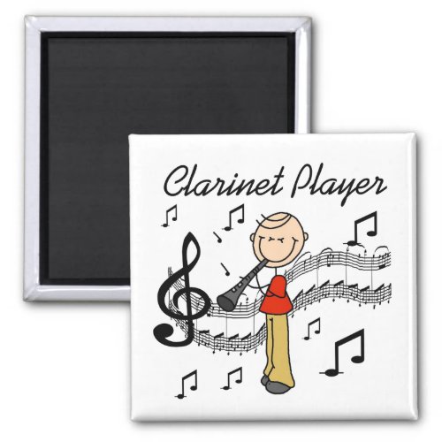 Clarinet Player Magnet