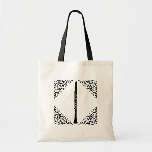 Clarinet Player Music Gift Tote Bag