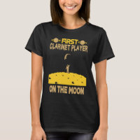 Clarinet Player On The Moon