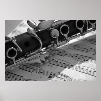 Clarinet Poster by theunusual at Zazzle