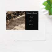Clarinet Recital mini Invitation (Desk)