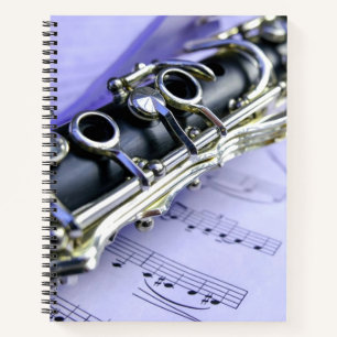 Clarinet Sheet Music Band Orchestra Notebook