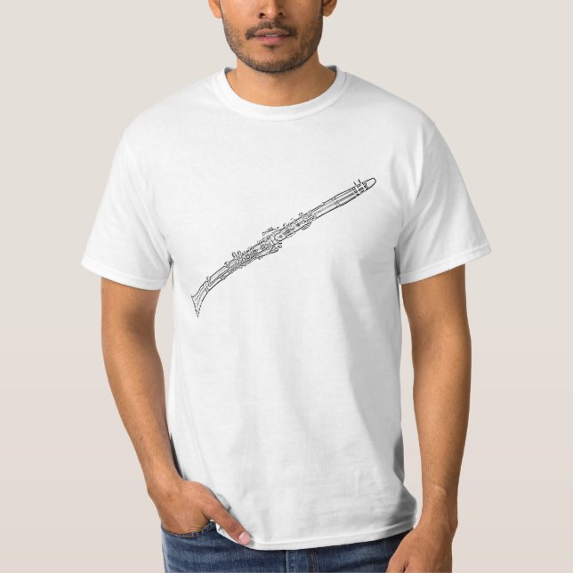 Clarinet Shirt Ready for Your Own Words (Front)