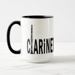 Clarinet Text Mug