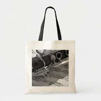 Clarinet Tote Bag by theunusual at Zazzle