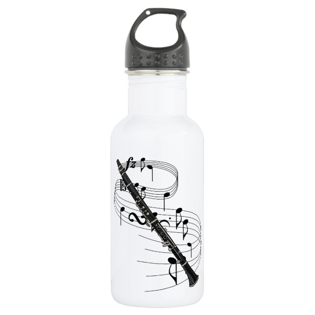 Clarinet Water Bottle (Front)