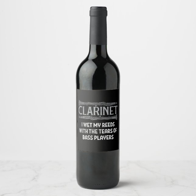 Clarinet Wine Label (Front)