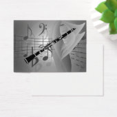 Clarinet with Musical Accents (Desk)