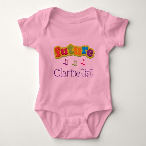 Clarinetist Future Baby Bodysuit