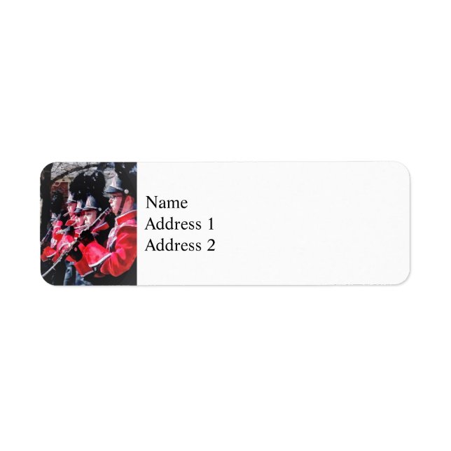 Clarinets and Flutes in the Parade Label (Front)