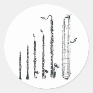 Clarinet Stickers | Zazzle