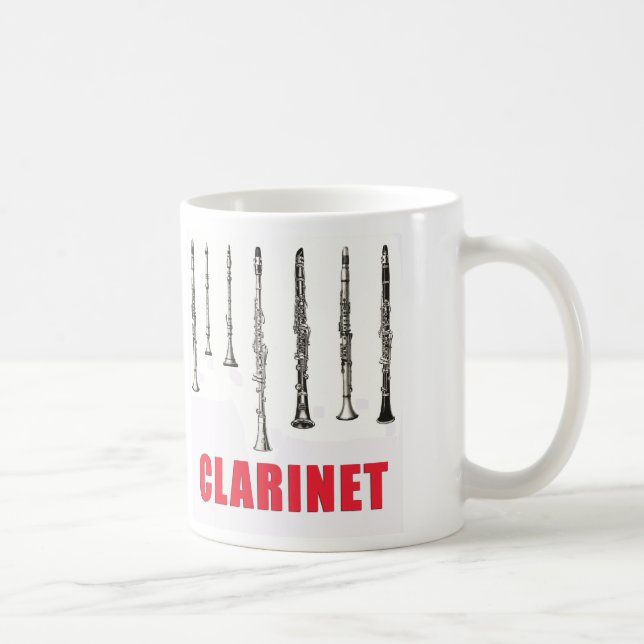 Clarinets in Line Mug (Right)