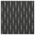 Clarinets Music Musician Room Decor Fabric