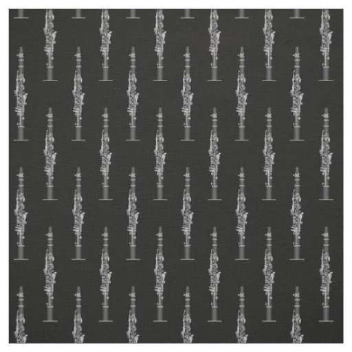 Clarinets Music Musician Room Decor Fabric