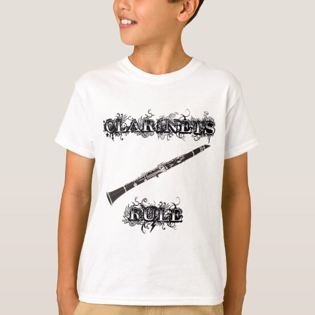Clarinets Rule T-Shirt (Front)