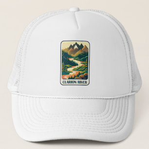 Clarion River Pennsylvania Colors Trucker Hat
