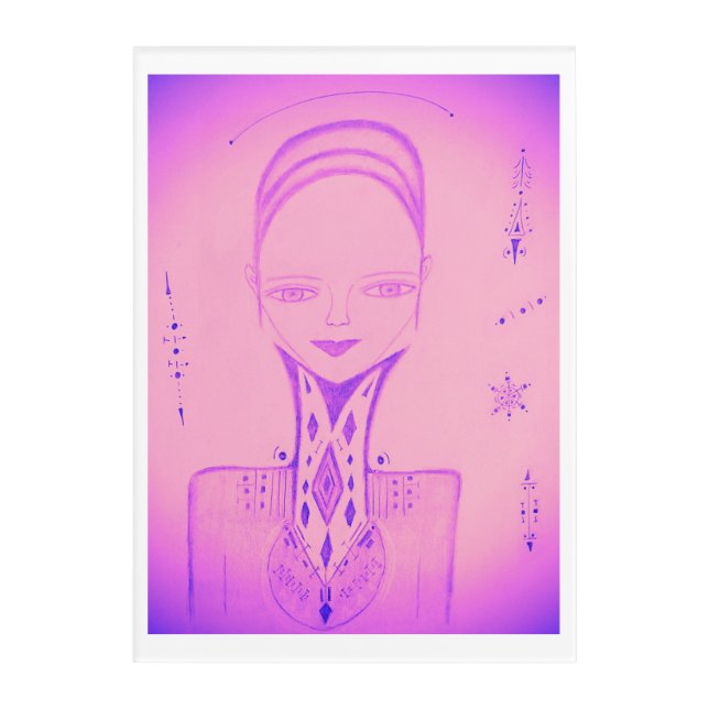 Clarissa Acrylic Print (Front)