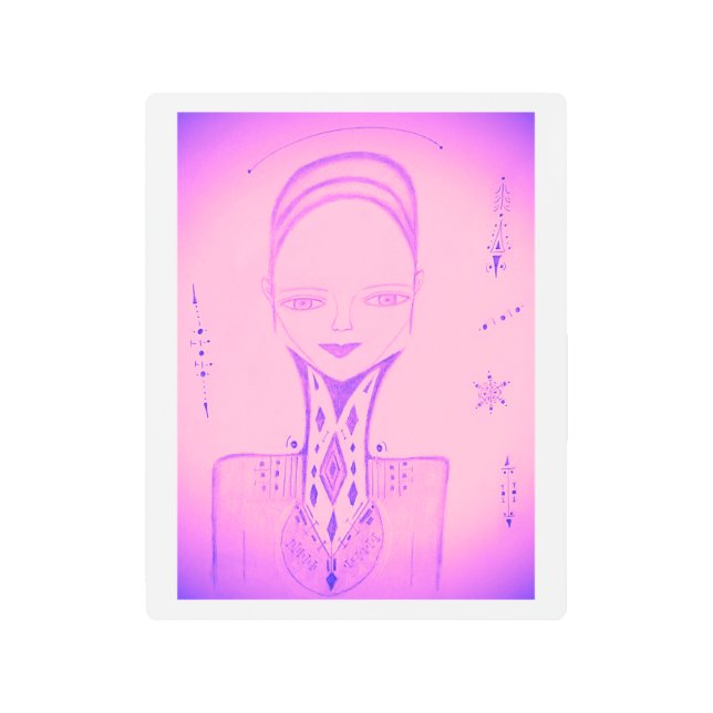 Clarissa Metal Print (Front)