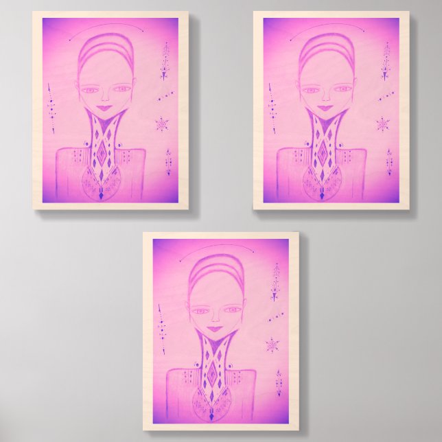 Clarissa Wood Photo Tile (Front Set)