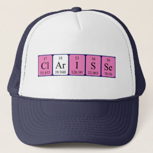 Clarisse periodic table name hat