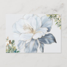 Clarity Blank Recipe Card