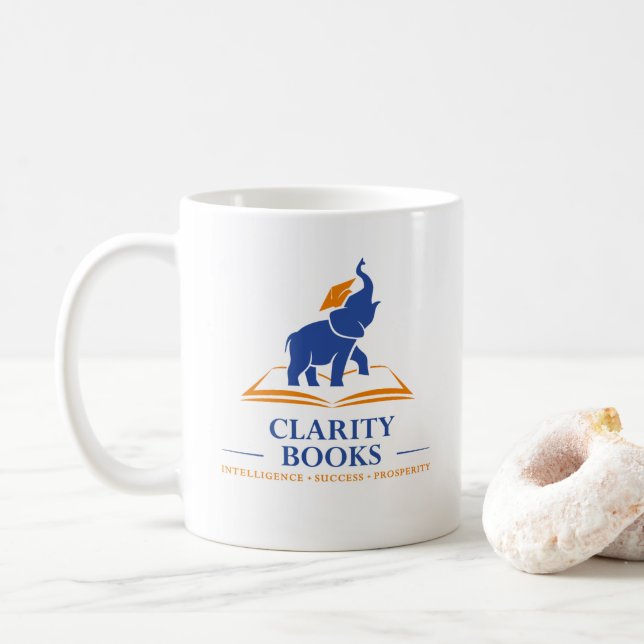 Clarity Books Mug (With Donut)
