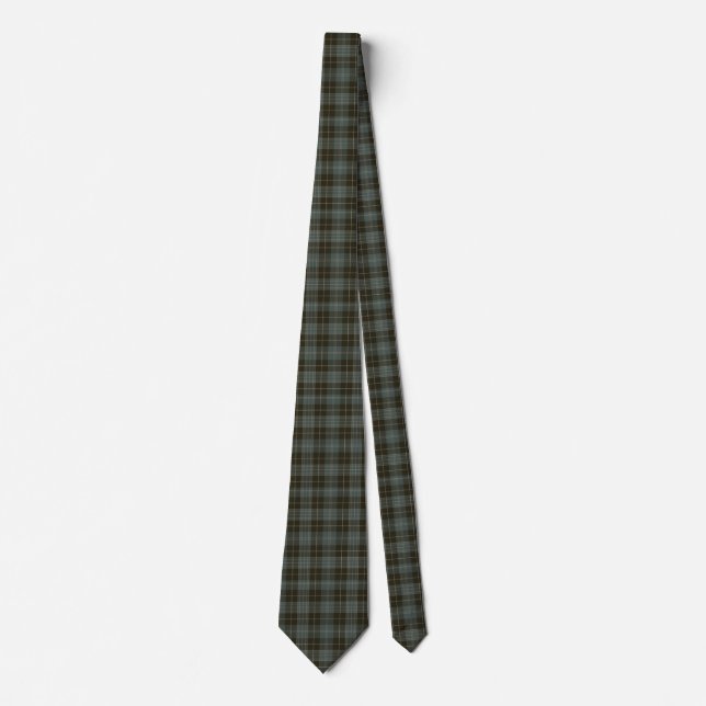 Clark Clan Tartan Neck Tie (Front)