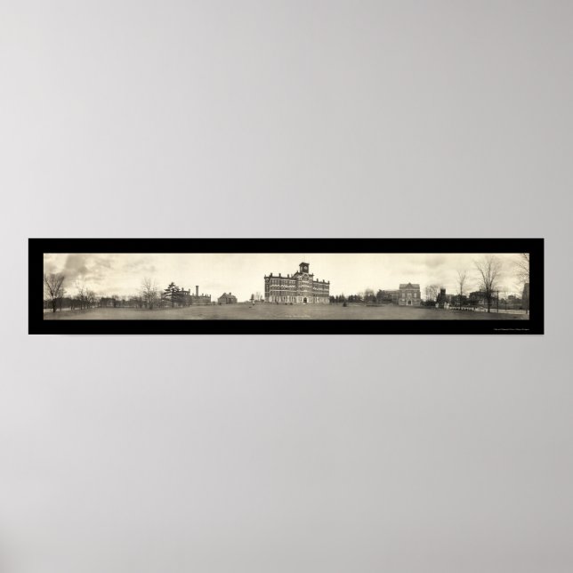 Clark College MA Photo 1910 Poster (Front)