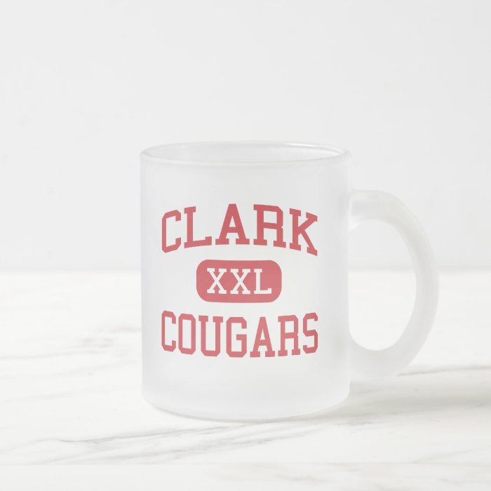 Clark   Cougars   Clark High School   Plano Texas Mug