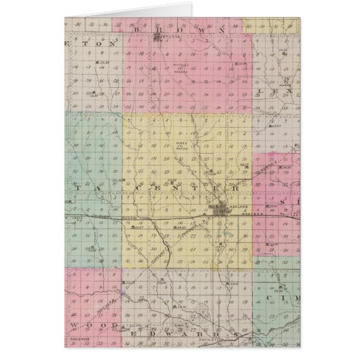 Clark County, Kansas Cards (Front)