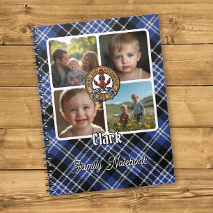 Clark Family Photo Collage Notebook