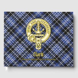 Clark Family Reunion Foil Guest Book
